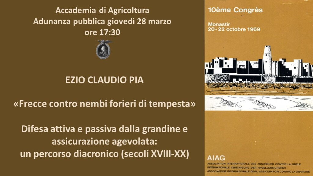 Accademia Agricoltura Torino Adunanza 28 marzo 2024