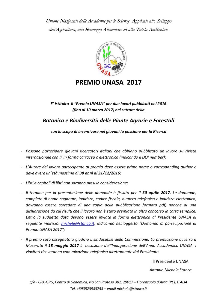 Premio Unasa 2017