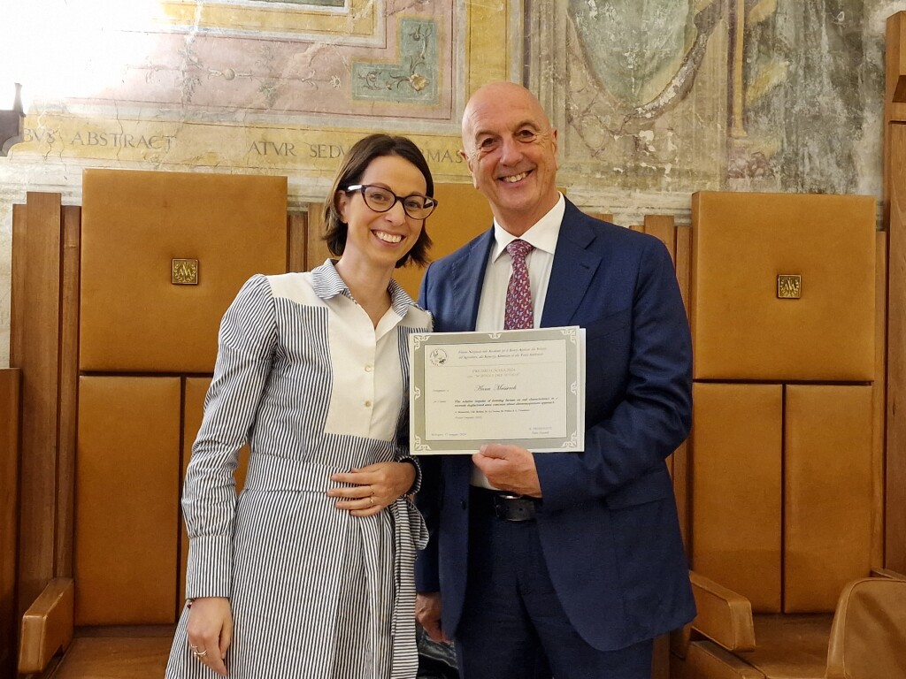 Vincitrice Anna Masseroli Premio UNASA 2024